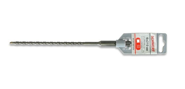 Бур 20 х 260 (SCHWERT)  с центр. наконеч.  (l=210,L=260,SDS-Plus)